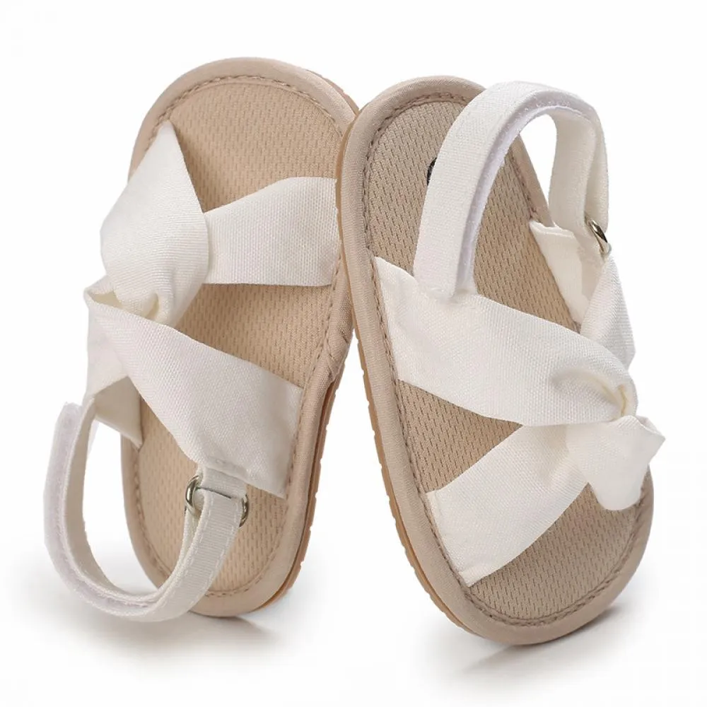 0-1Y Summer Baby Girls Shoes Solid Color Sandals Wholesale Baby Shoes Usa