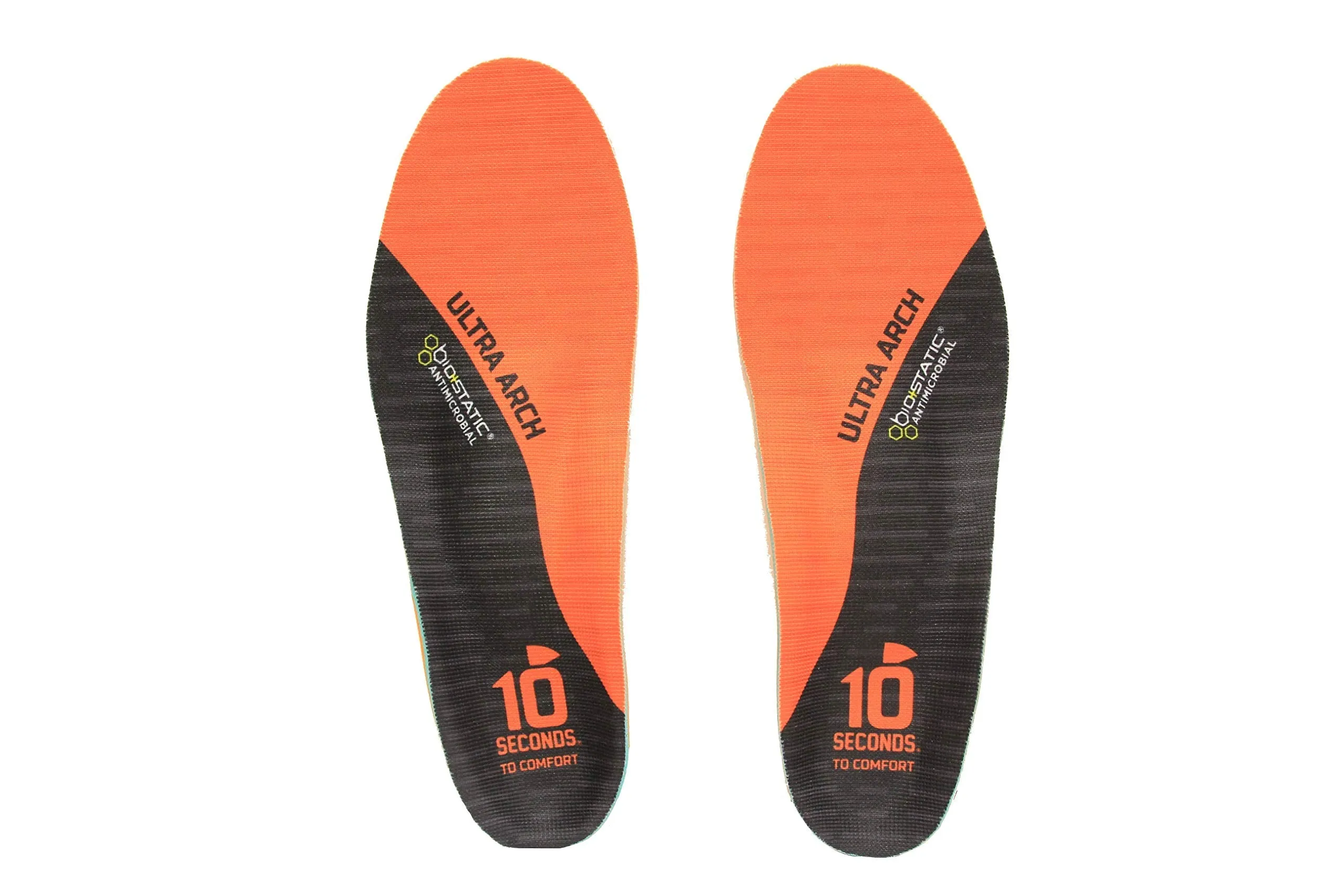 10 Seconds 3810 Ultra Support Insoles, M 11/11.5, W 12.5, 1 Pair