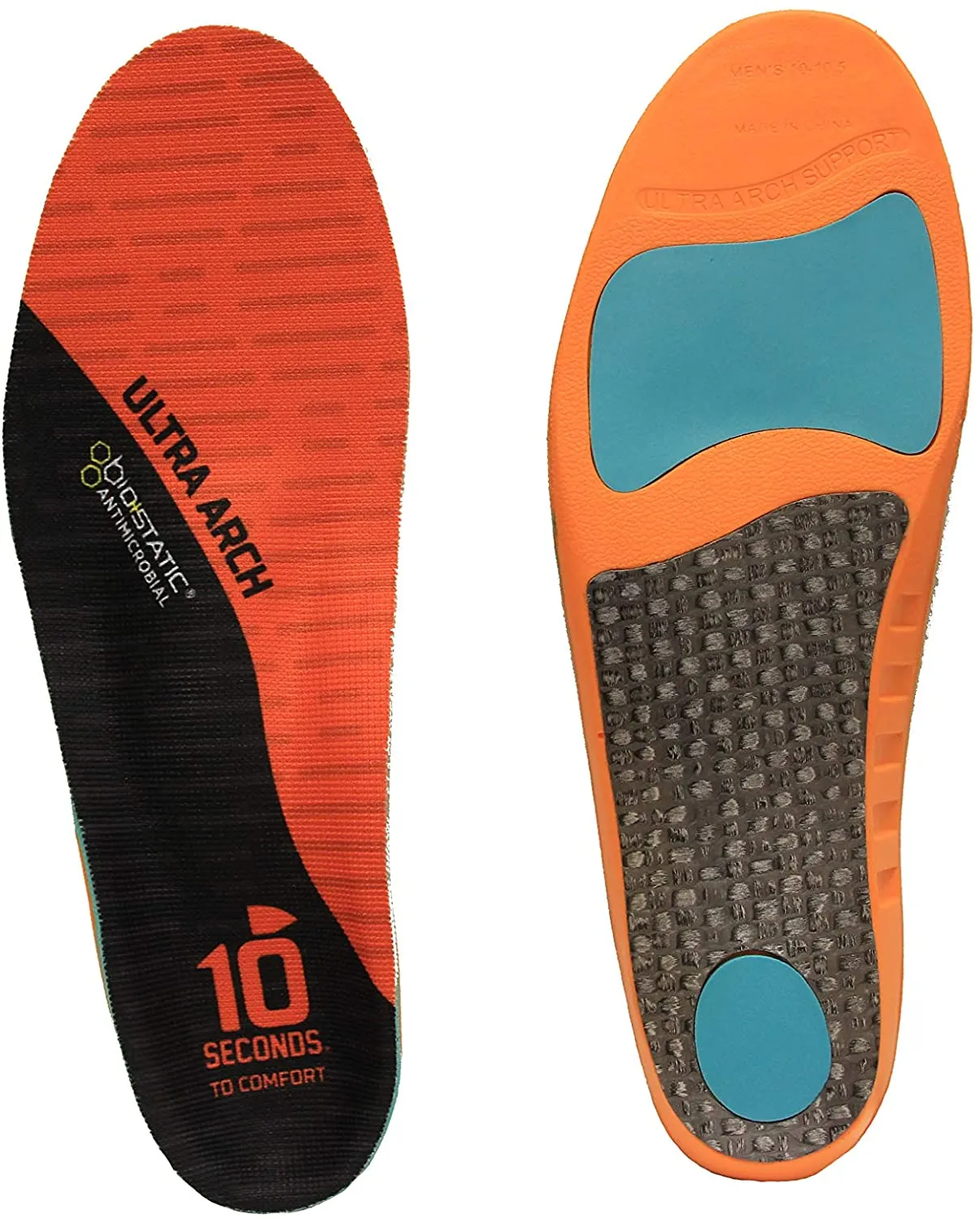 10 Seconds 3810 Ultra Support Insoles