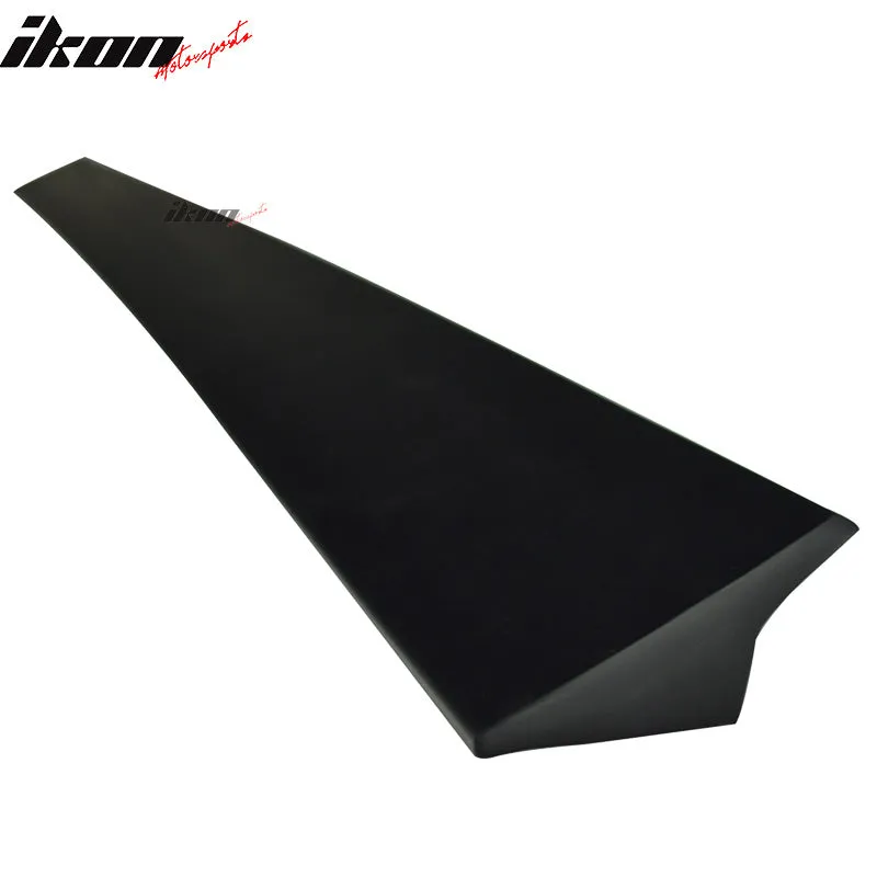 2010-2012 Ford Fusion 4Dr VRS Style Unpainted Black Roof Spoiler PUF