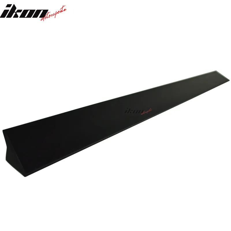 2010-2012 Ford Fusion 4Dr VRS Style Unpainted Black Roof Spoiler PUF