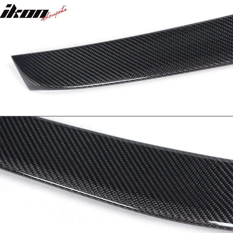 2010-2016 Benz W212 E Class AMG Style Trunk Spoiler Wing Carbon Fiber