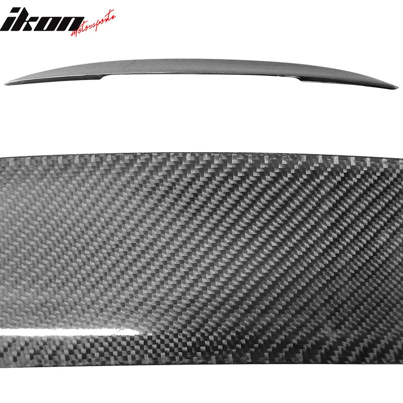 2011-2018 Volkswagen Jetta Mk6 4Dr P Style Carbon Fiber Trunk Spoiler