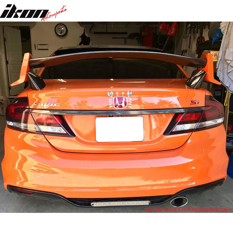 2012-2015 Honda Civic 9th FB Sedan Gen X Type R Trunk Spoiler Wing ABS