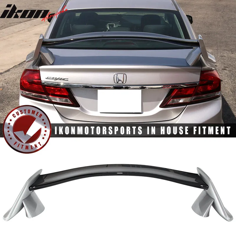 2012-2015 Honda Civic 9th FB Sedan Gen X Type R Trunk Spoiler Wing ABS