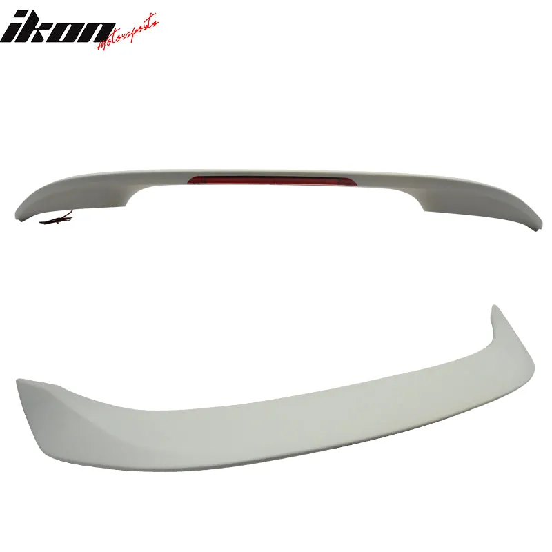 2013-2016 Honda Accord Sedan OE Unpainted Rear Spoiler Wing LED Light