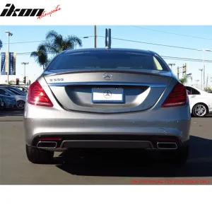 2014-2020 Benz W222 S Class 4Door OE Style Trunk Spoiler ABS