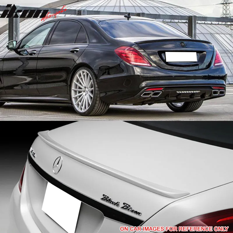 2014-2020 Benz W222 S Class 4Door OE Style Trunk Spoiler ABS