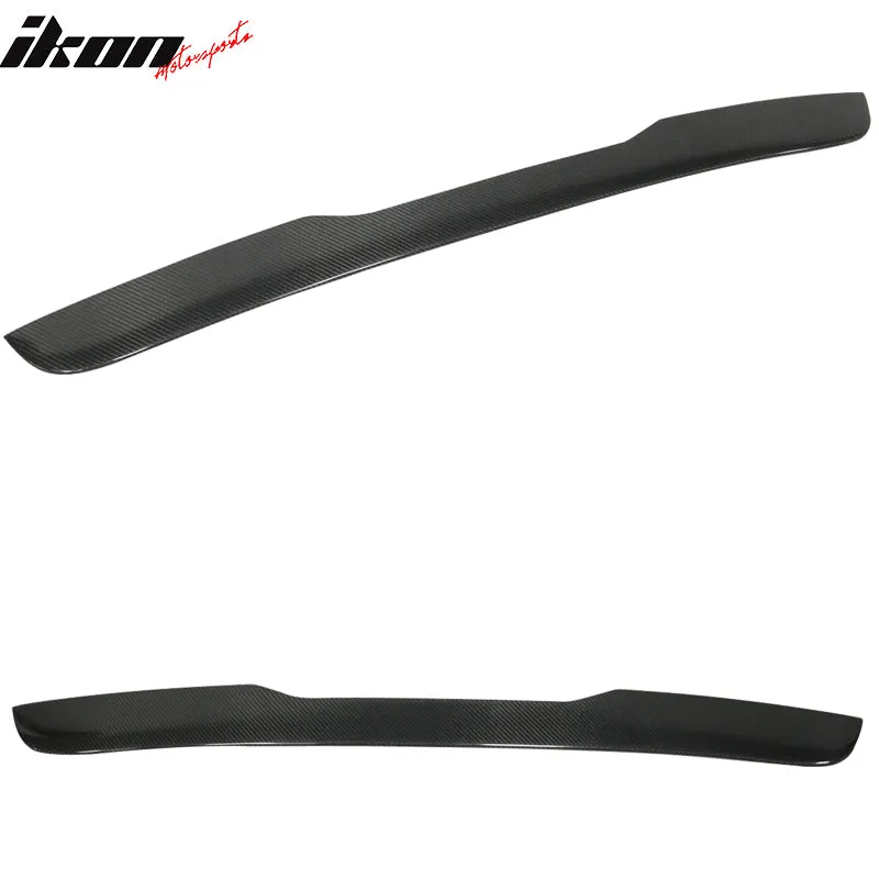 2014-2020 Benz W222 S Class JC Style Roof Spoiler Matte Carbon Fiber