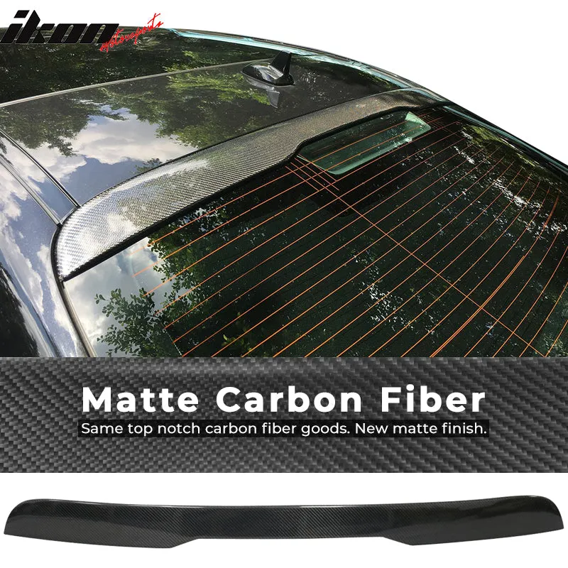 2014-2020 Benz W222 S Class JC Style Roof Spoiler Matte Carbon Fiber