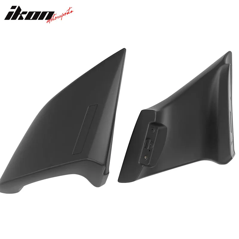 2014-2021 Toyota Corolla E170 Sedan Matte Black Rear Spoiler Wing ABS