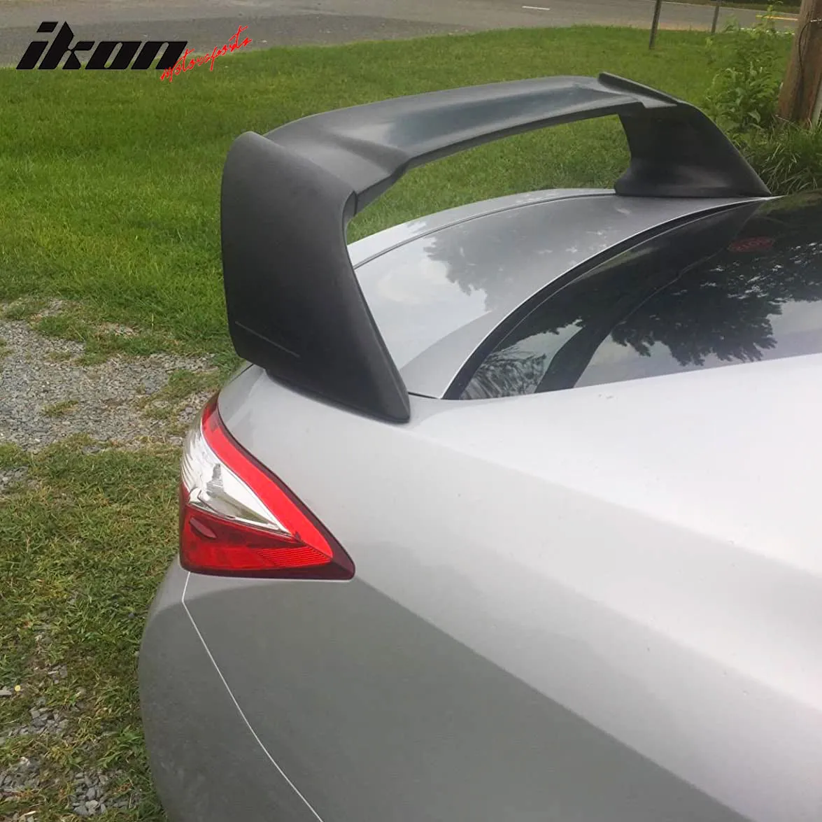 2014-2021 Toyota Corolla E170 Sedan Matte Black Rear Spoiler Wing ABS