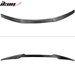 2014-2024 Infiniti Q50 M4 Style Rear Trunk Spoiler Wing Carbon Fiber