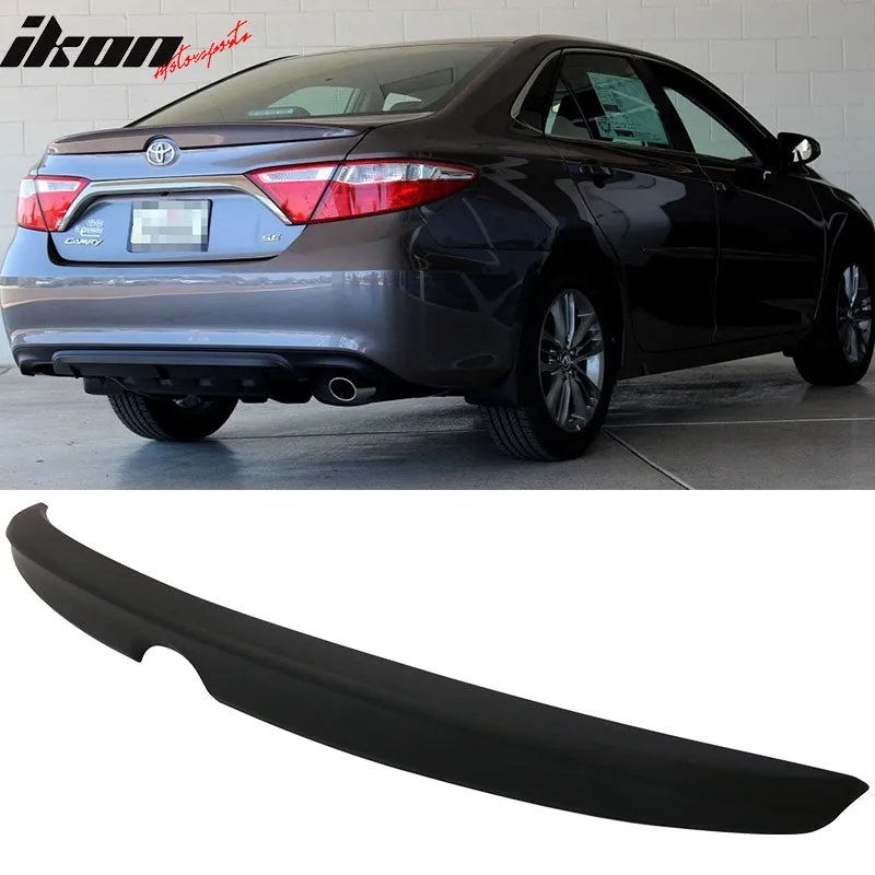 2015-2017 Toyota Camry Sedan OE Style Matte Black Rear Spoiler Wing