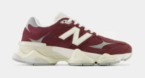 9060 Mens Running Shoes (Washed Burgundy/Cream/Grey)