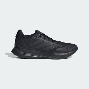 ADIDAS KID'S RUNFALCON 5 TRIPLE BLACK RUNNING SHOES