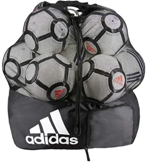 adidas Women's Stadium Ball Bag, Black/White, One Size