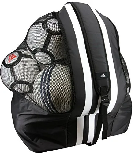 adidas Women's Stadium Ball Bag, Black/White, One Size