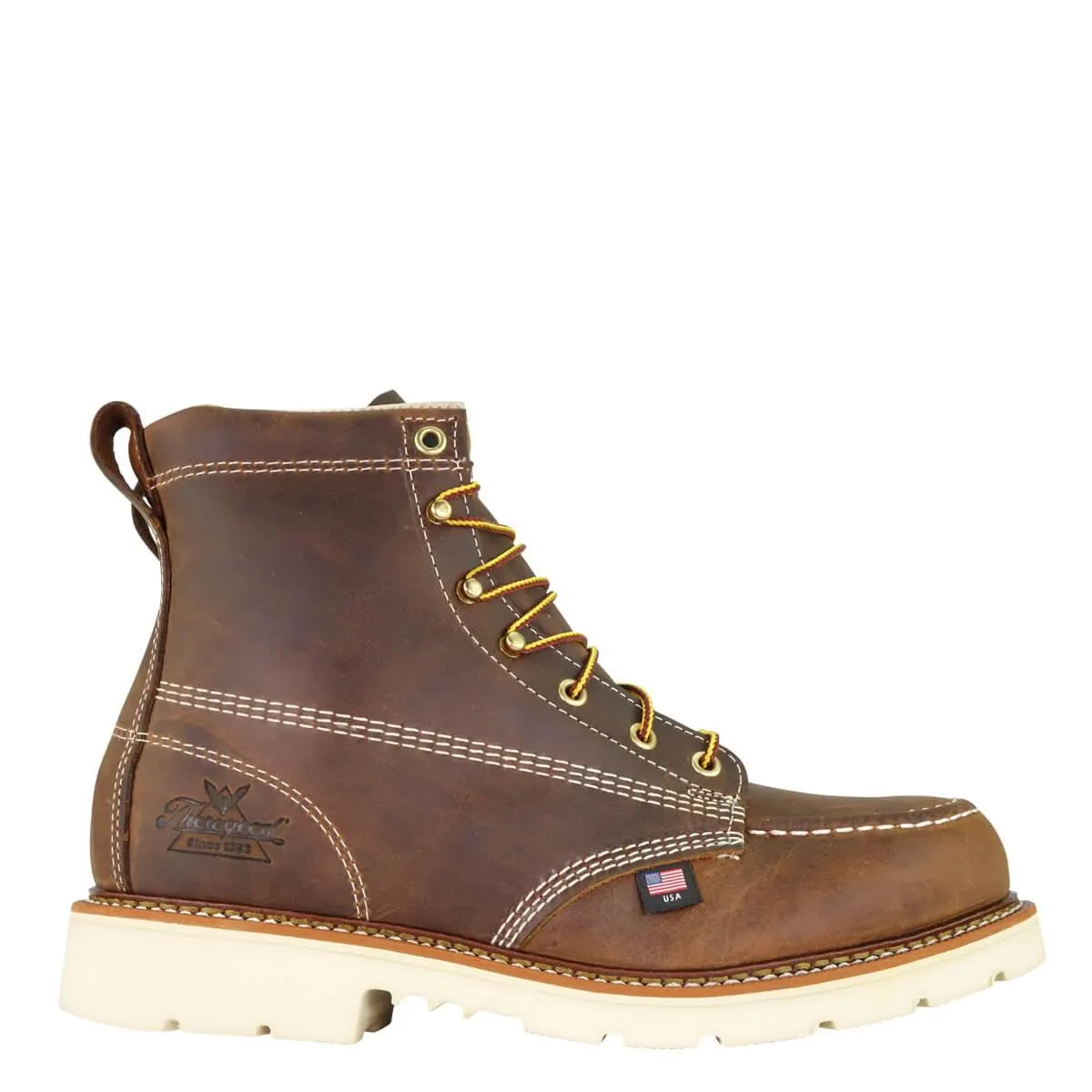 American Heritage - 6" Trail Crazyhorse - Moc Toe - MAXwear90 (Steel Toe)