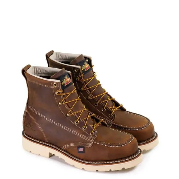 American Heritage - 6" Trail Crazyhorse - Moc Toe - MAXwear90 (Steel Toe)