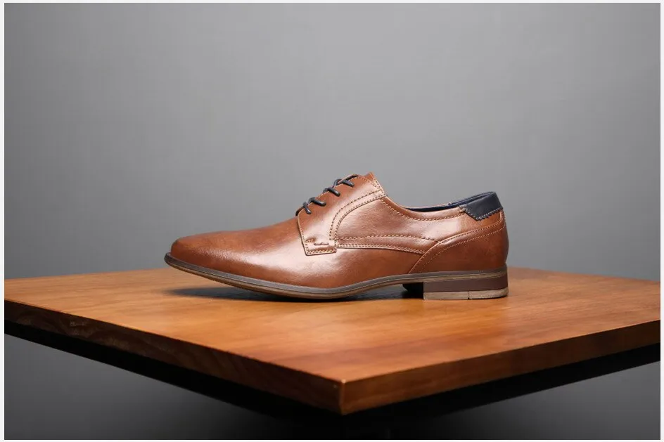 Angelo Ricci™ Brand Classic Business-Men Elegant Shoes