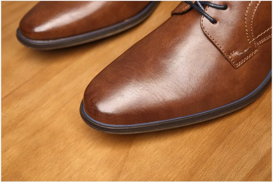 Angelo Ricci™ Brand Classic Business-Men Elegant Shoes