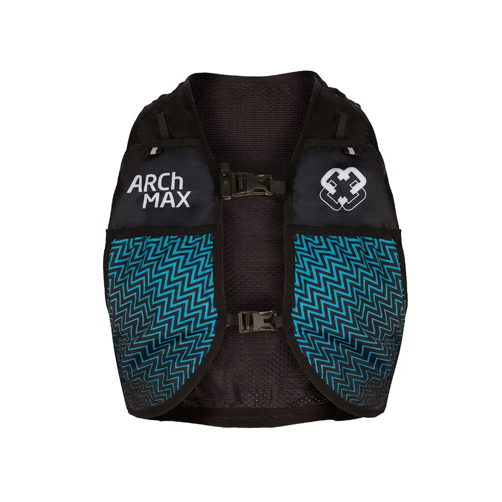 ARCh MAX Hydration Vest 12L Unisex Blue   2 Hydraflask 500ml