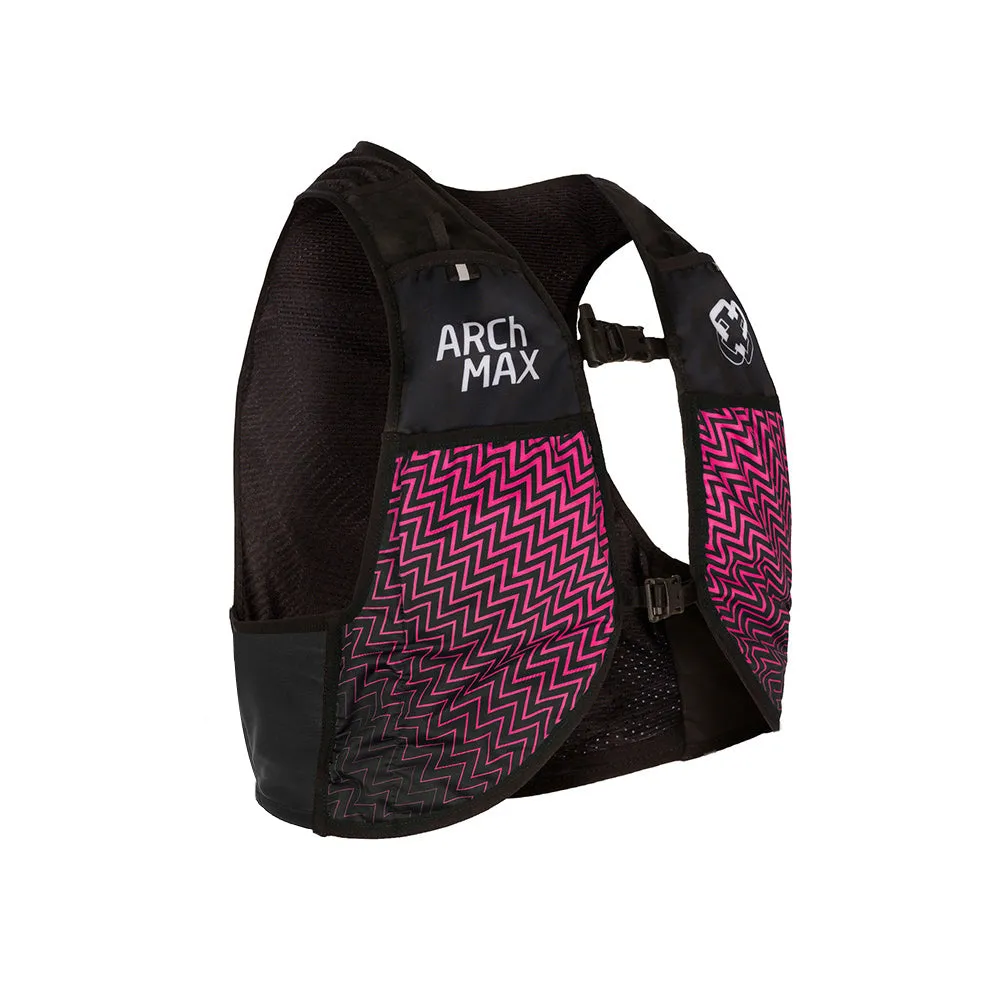 ARCh MAX Hydration Vest 12L Unisex Pink   2 Hydraflask 500ml