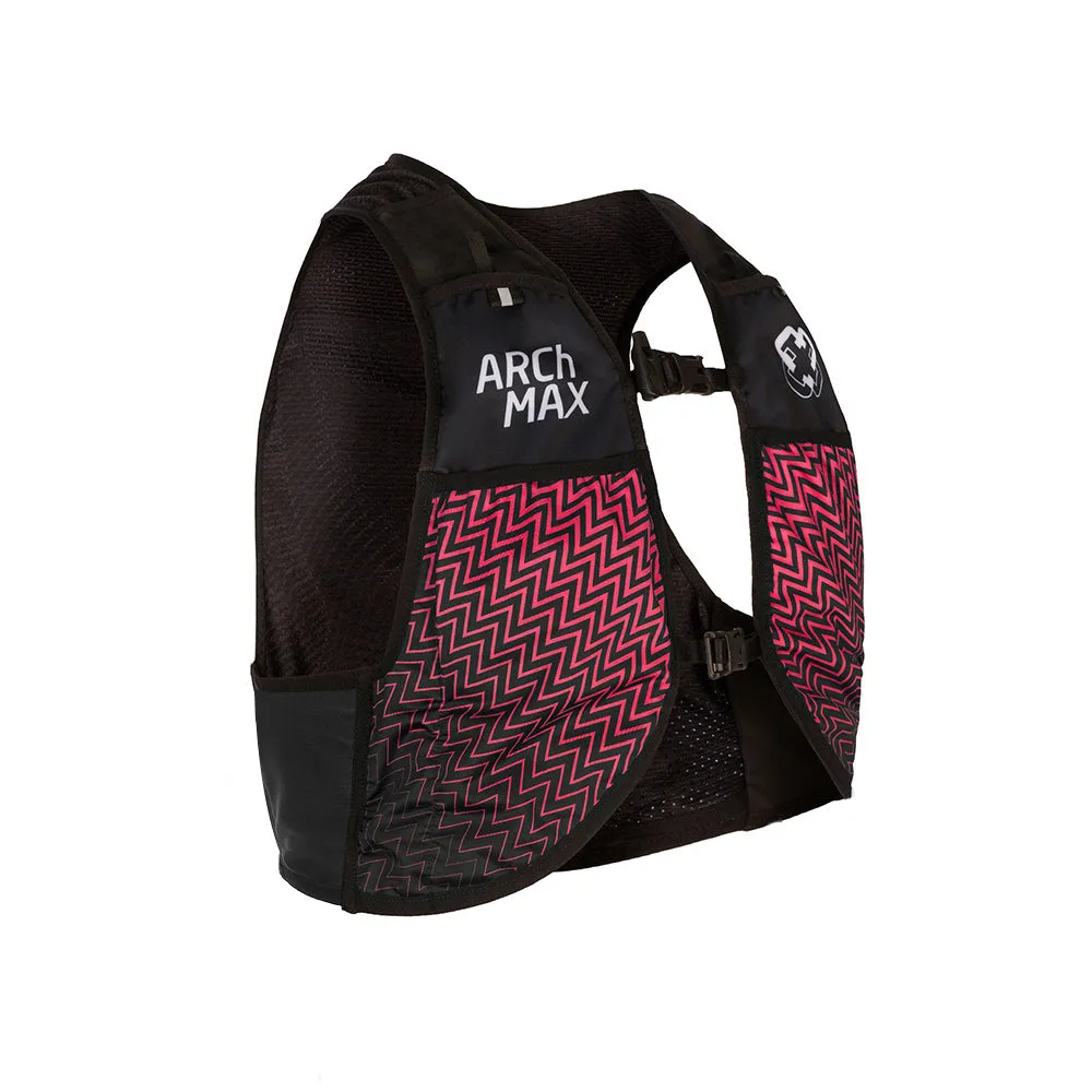 ARCh MAX Hydration Vest 12L Unisex Red   2 Hydraflask 500ml