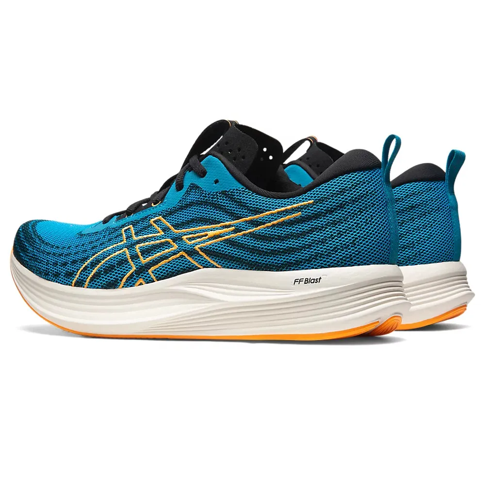 ASICS EVORIDE SPEED (M) - (ISLAND BLUE/ORANGE POP) RUNNING SHOES