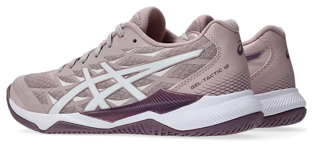 Asics Gel-Tactic 12 Women's Court Shoe Watershed Rose/White