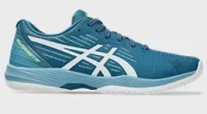 Asics Solution Swift FF Mens Court Shoes - Mako Blue/Safety Yellow