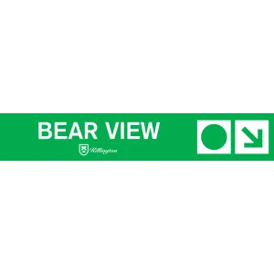 Bear View Trail Sign