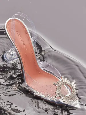 Begum Glass Sling Pumps