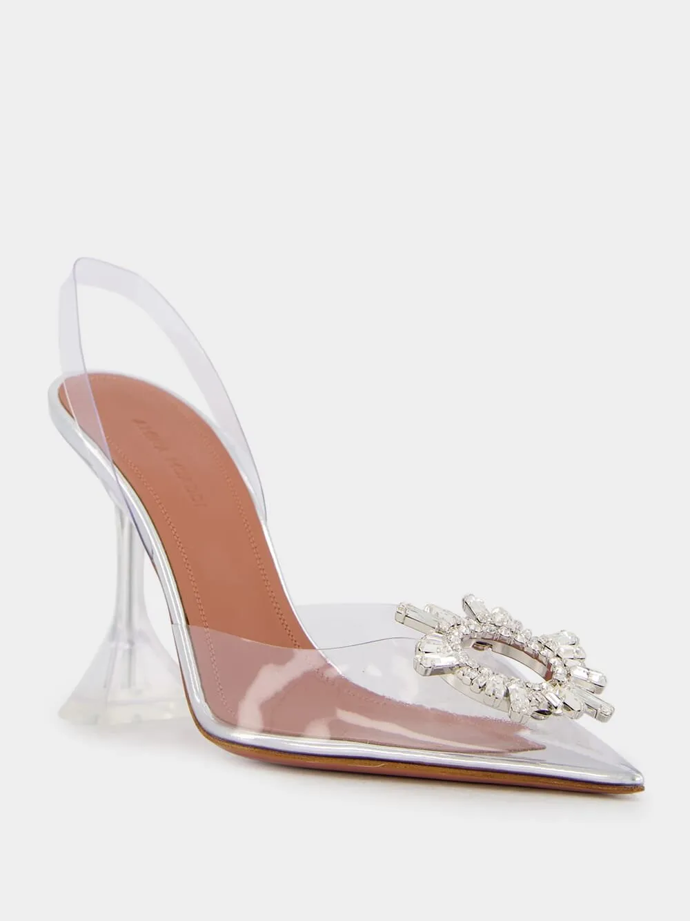 Begum Glass Sling Pumps