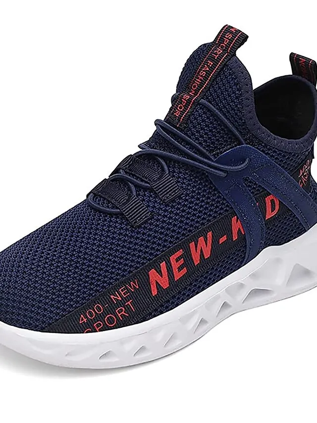 Boys Girls' Trainers Athletic Shoes Daily Sports & Outdoors Casual School Shoes Elastic Fabric Shock Absorption Breathability Non-slipping Big Kids(7years  ) Little Kids(4-7ys) School Casual Daily