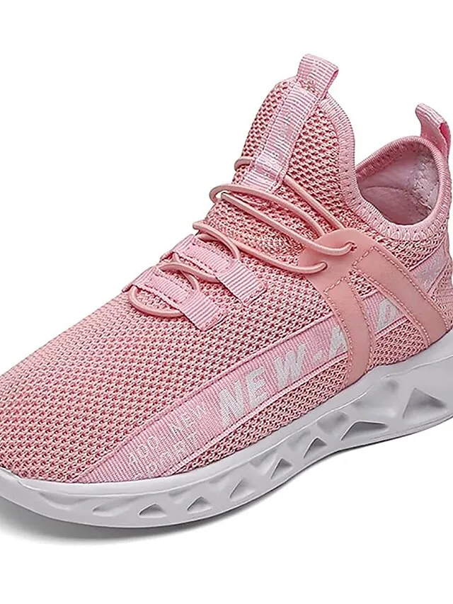 Boys Girls' Trainers Athletic Shoes Daily Sports & Outdoors Casual School Shoes Elastic Fabric Shock Absorption Breathability Non-slipping Big Kids(7years  ) Little Kids(4-7ys) School Casual Daily