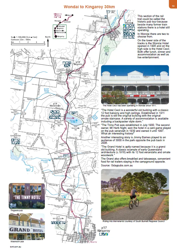 Brisbane Valley and Kilkivan to Kingaroy Rail Trail Guide