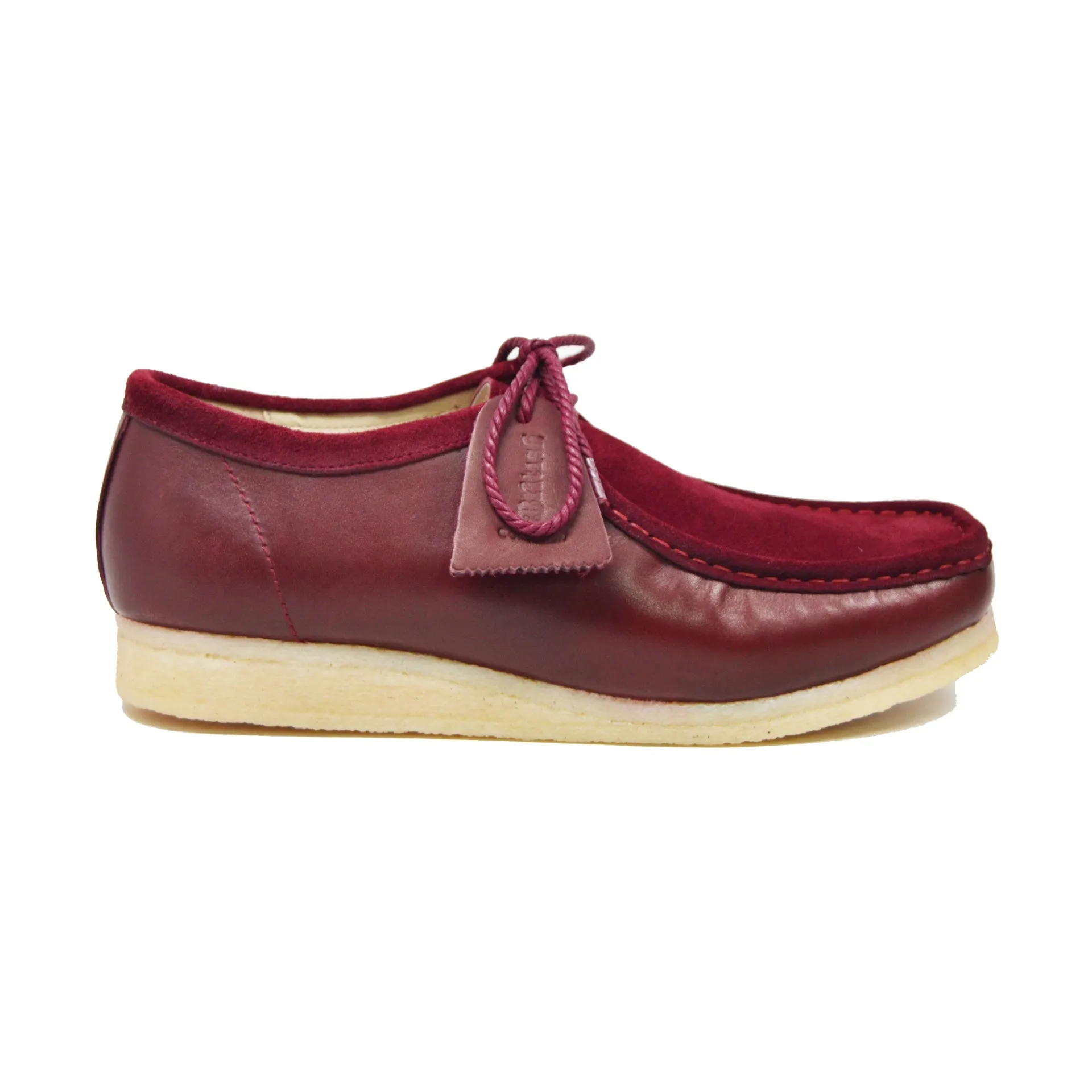 British Walkers Wallabee Low Top Men's Suede and Leather Crepe Sole