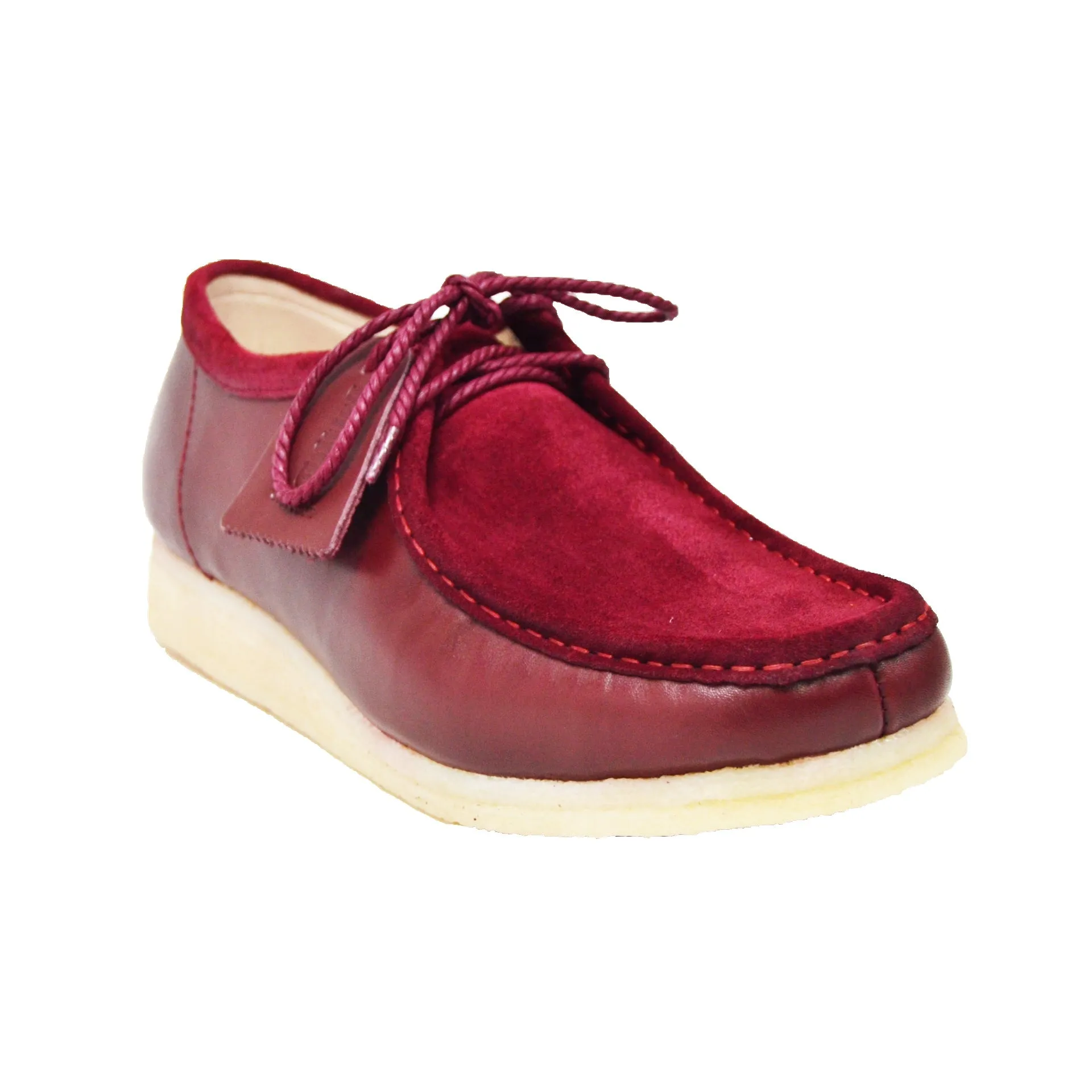 British Walkers Wallabee Low Top Men's Suede and Leather Crepe Sole