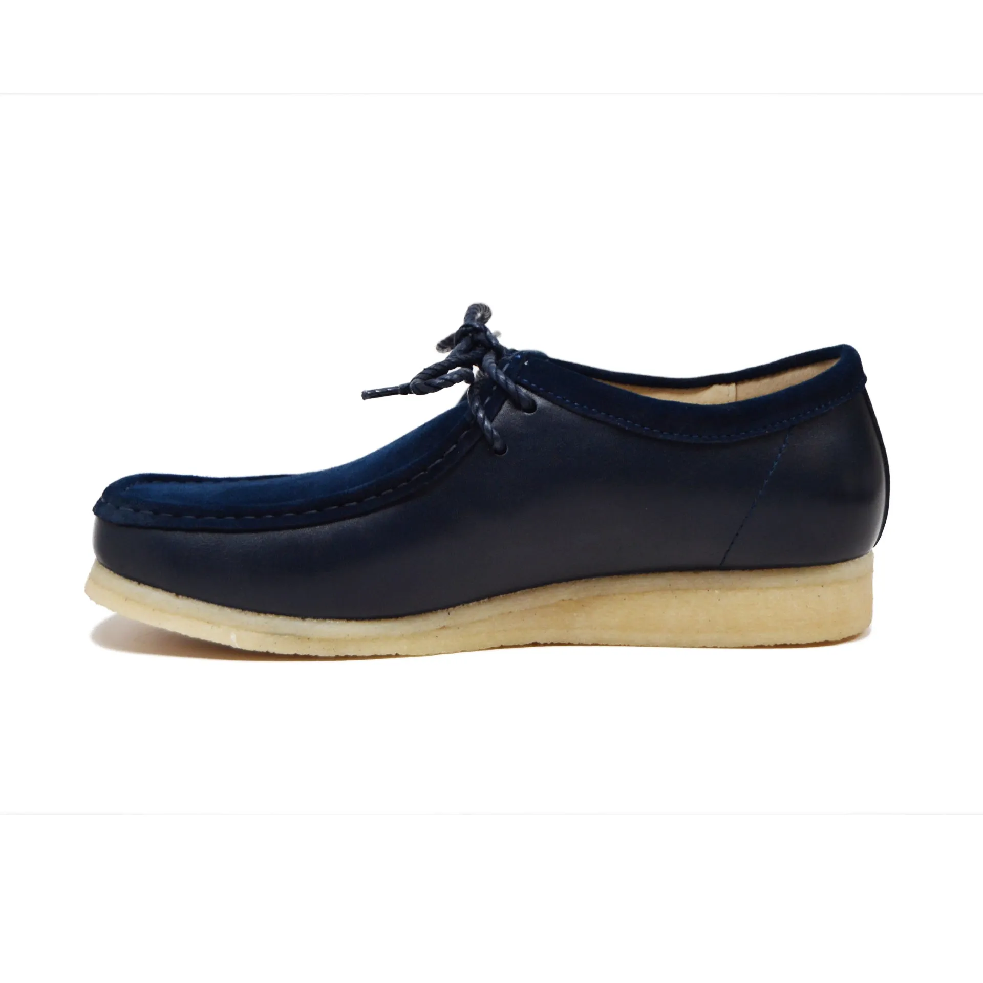 British Walkers Wallabee Low Top Men's Suede and Leather Crepe Sole