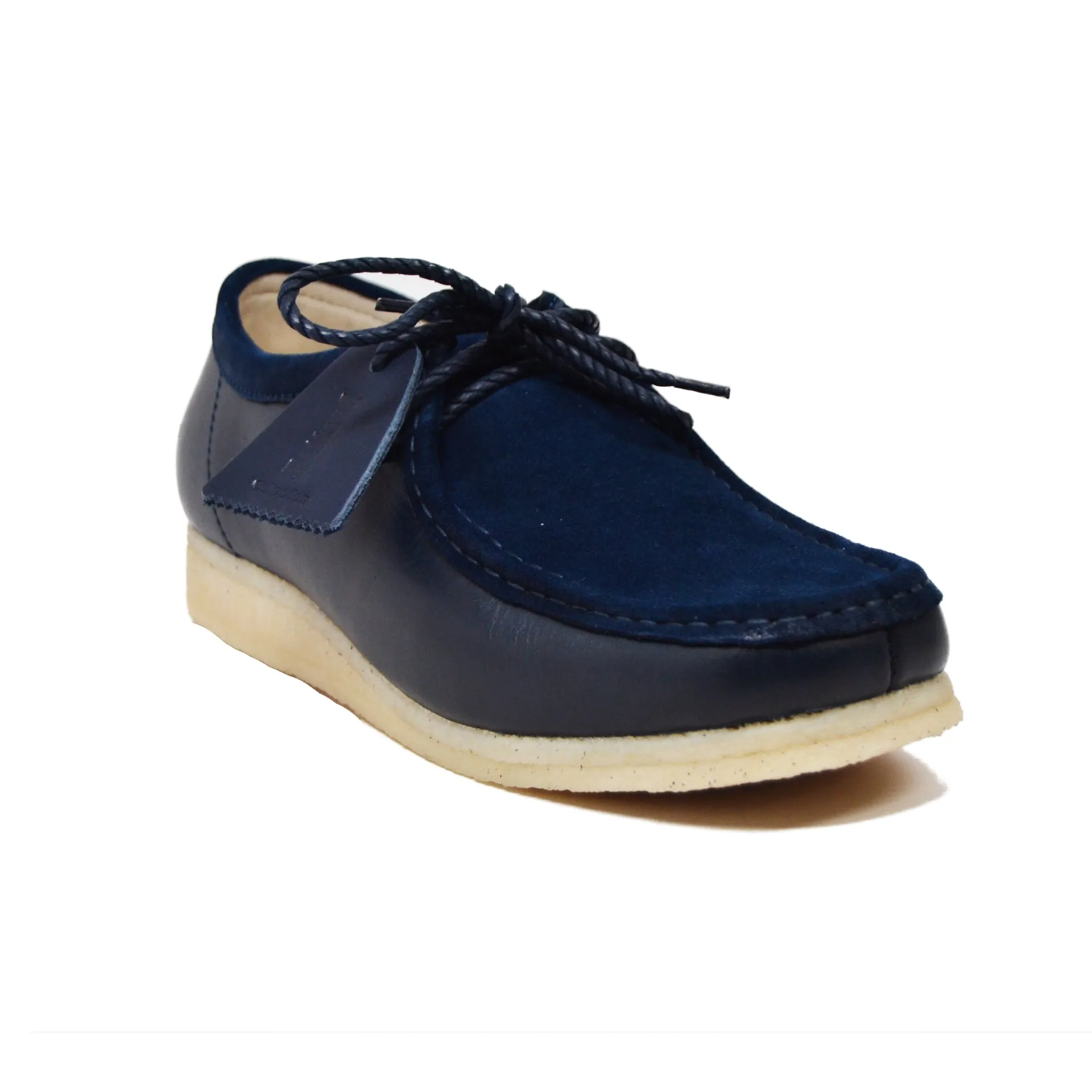 British Walkers Wallabee Low Top Men's Suede and Leather Crepe Sole