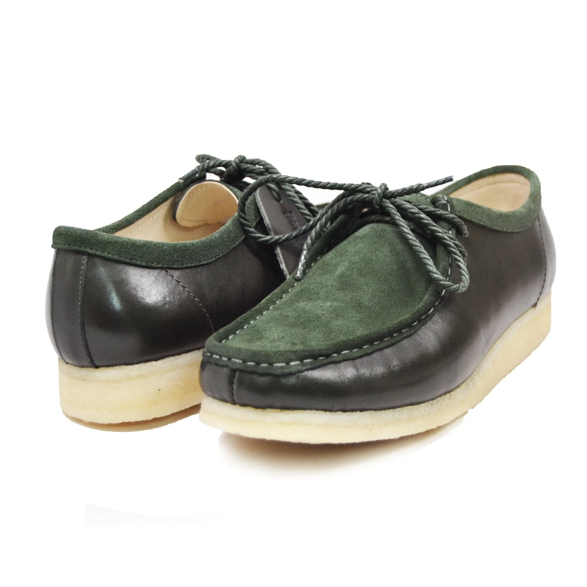 British Walkers Wallabee Low Top Men's Suede and Leather Crepe Sole