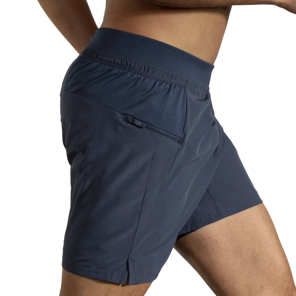 BROOKS - Men's Sherpa 7 " 2-in-1 Shorts