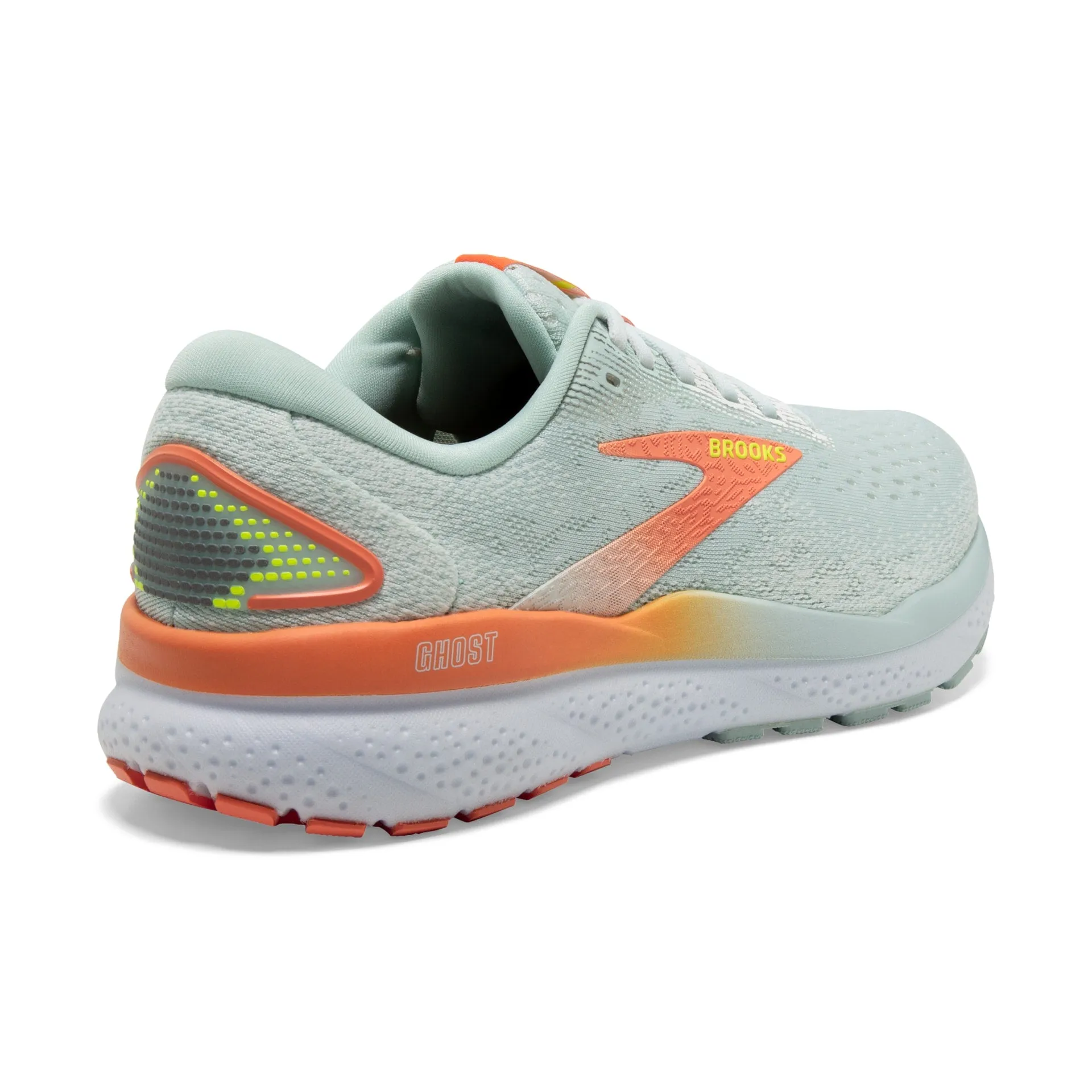 Brooks Womens Ghost 16 - Skylight/Coconut/Sunset (1204071B411)