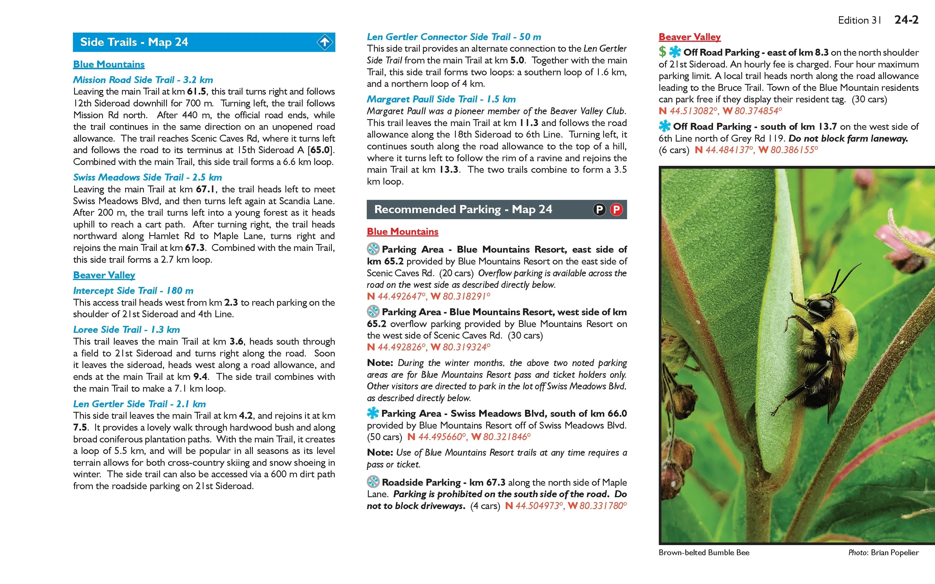 Bruce Trail Reference 31st Edition