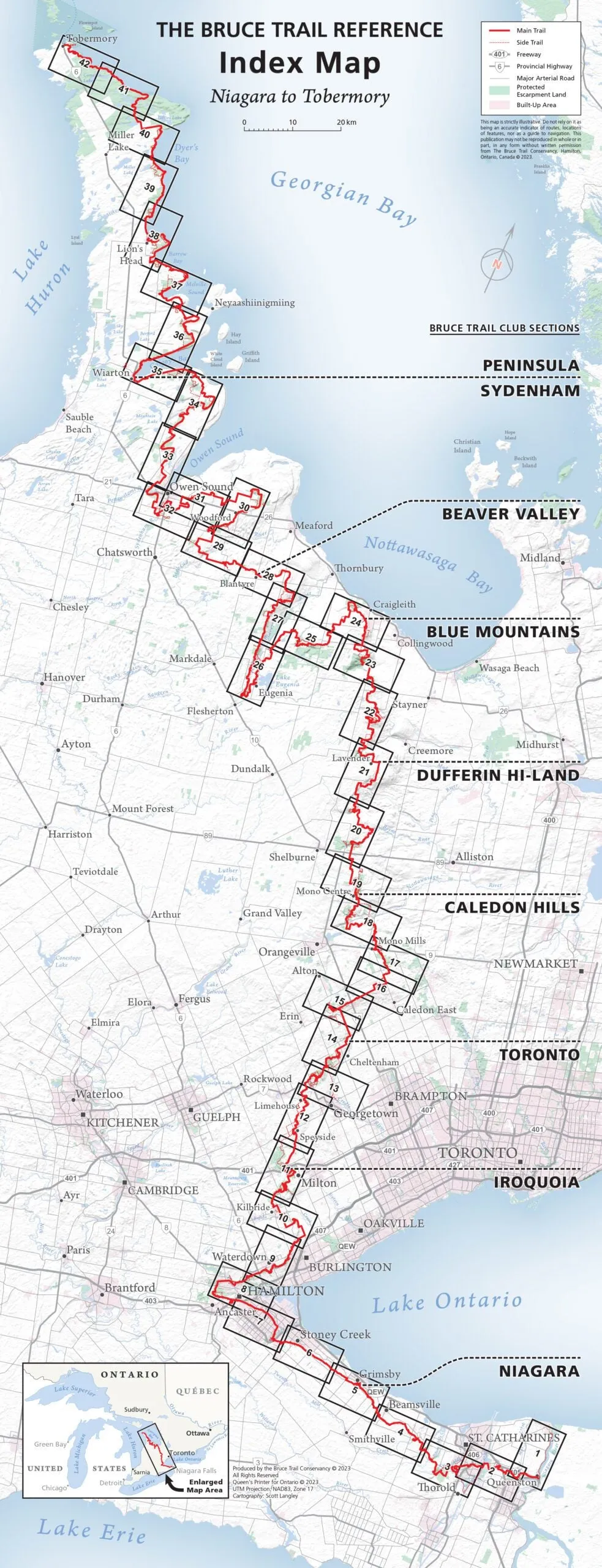 Bruce Trail Reference 31st Edition