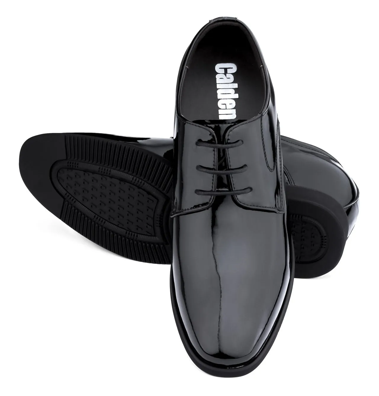 CALDEN Patent Leather Formal Dress Shoes - Three Inches - K911929