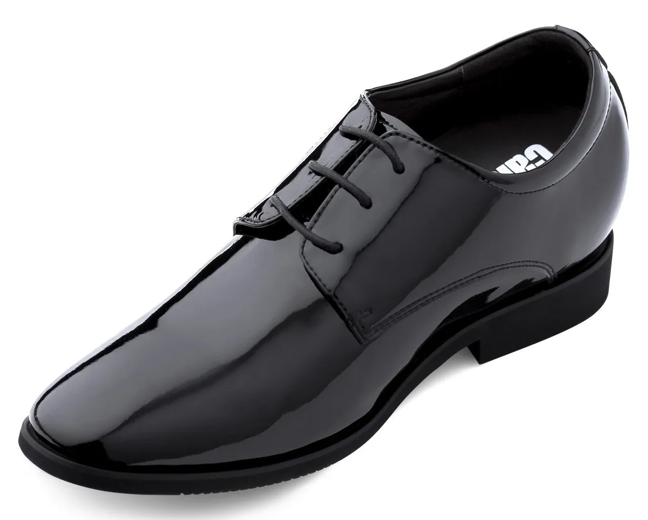 CALDEN Patent Leather Formal Dress Shoes - Three Inches - K911929