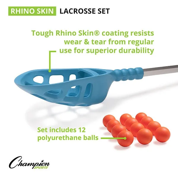 Champion Rhino Skin Lacrosse Set